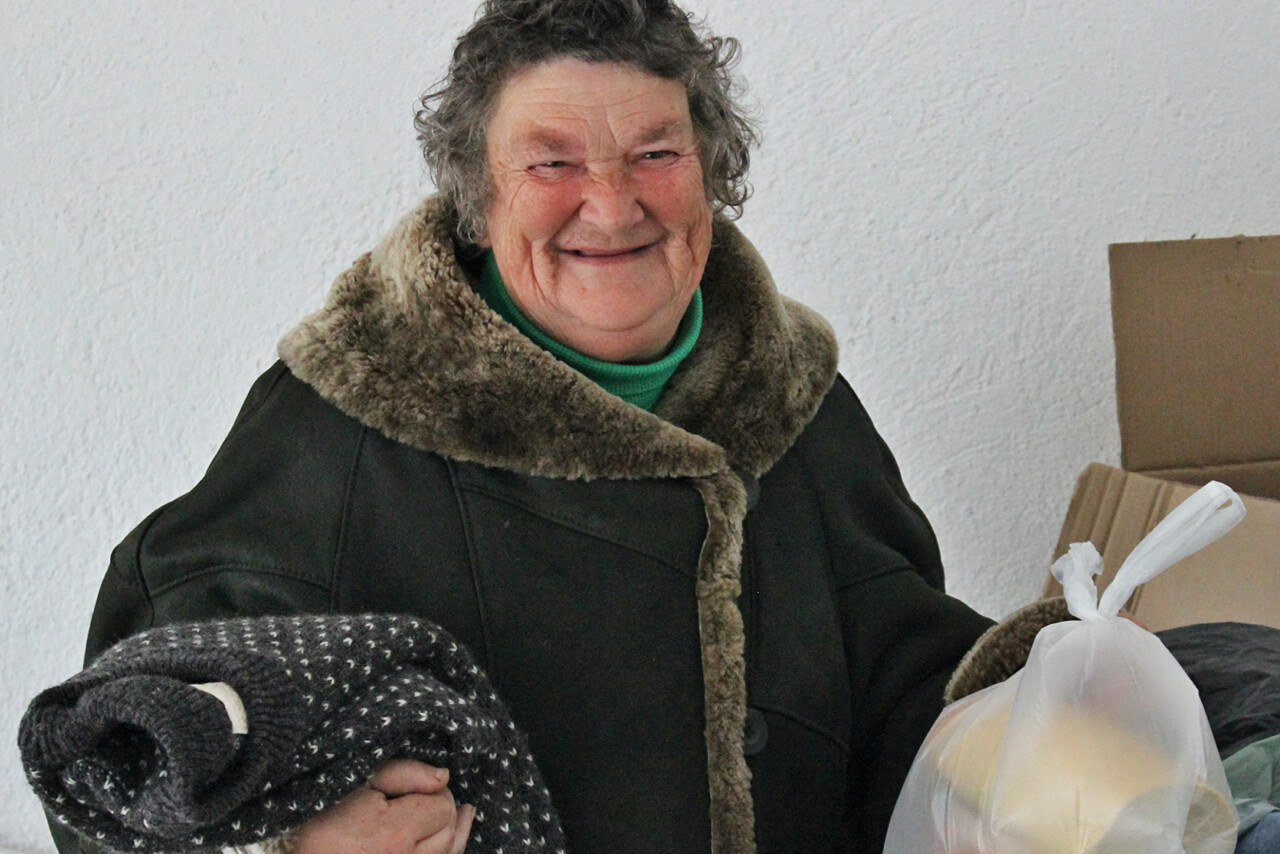 Die 61-jährige Marica findet bei den Methodisten einen Ort, an dem sie sicher und willkommen ist.