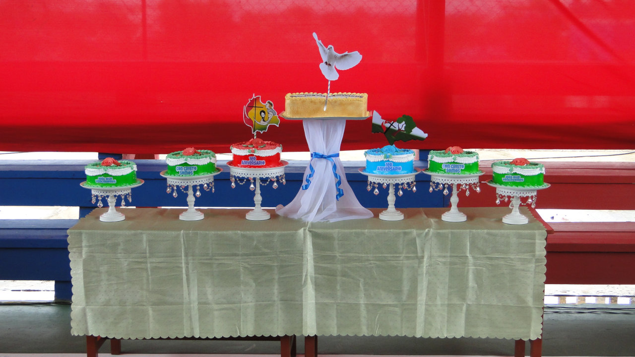 Bild: Torten für die Geburtstagsfeier in Bolivien